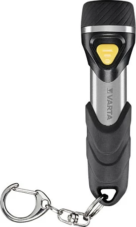 Llambë dore për çelësa VARTA Day Light, LED 12 lm, AAA, e zezë/alumin