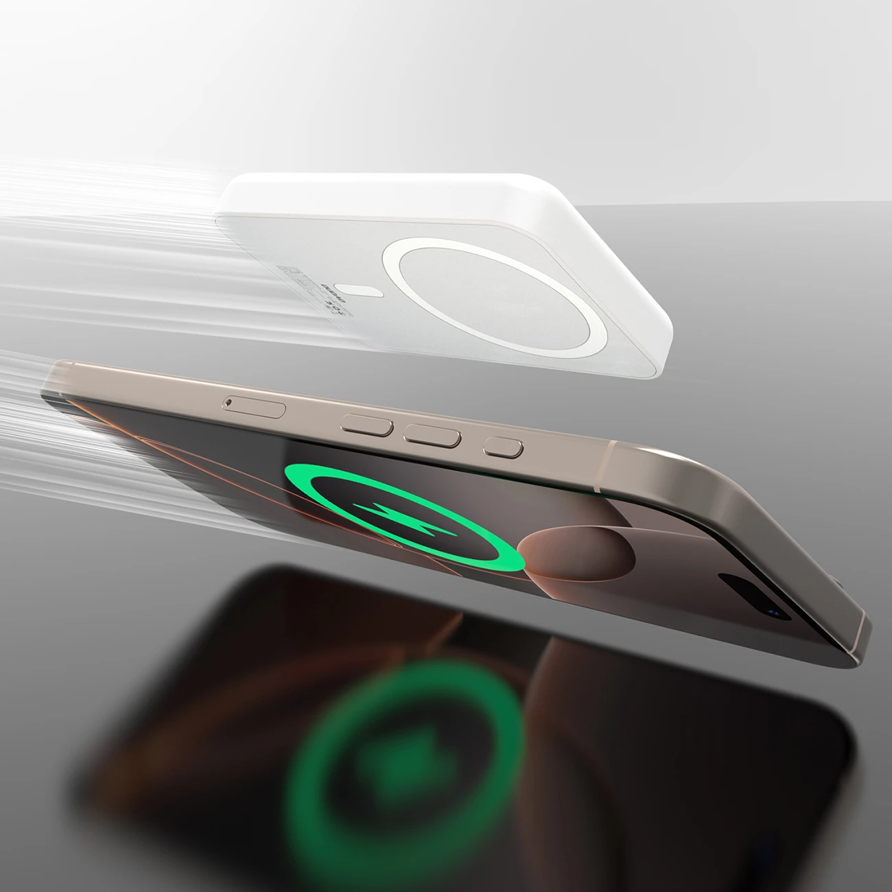 Power bank Dudao K26 10000mAh 20W USB-A/USB-C me MagSafe, e bardhë