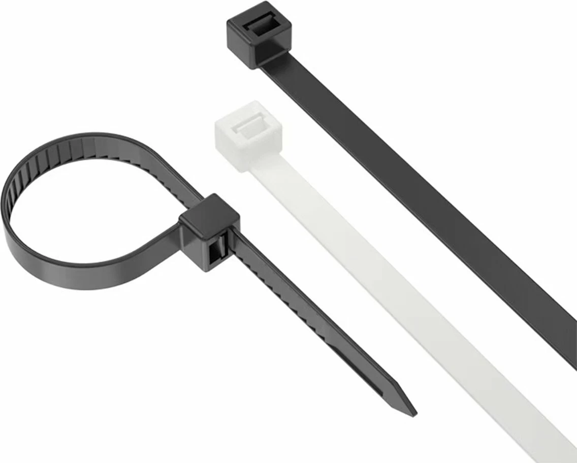Lidhëse kabllosh ZOY Clamp 3.6mm x 300mm, e zezë, 100 copë