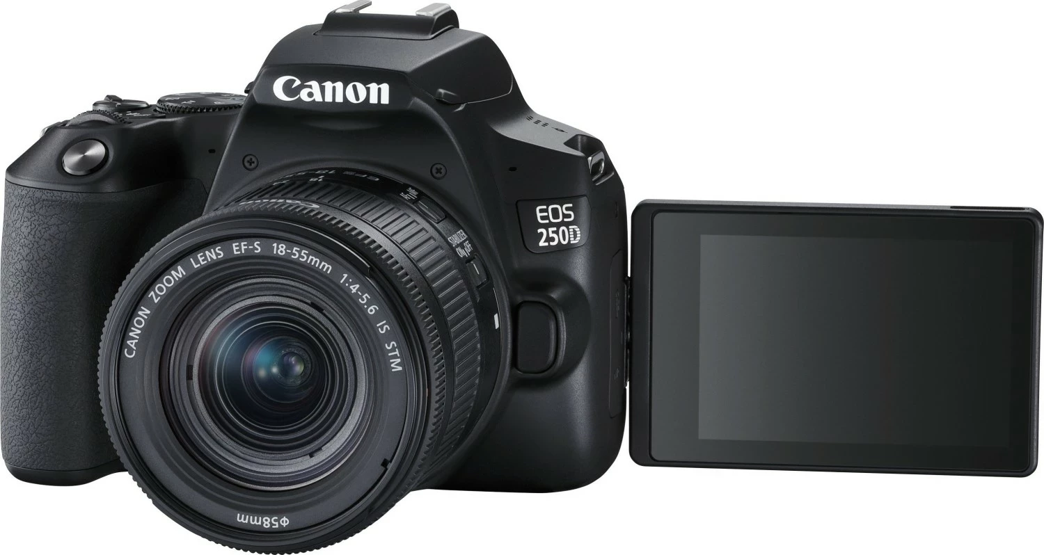Aparat Canon EOS 250D, 18-55mm IS STM, i zi