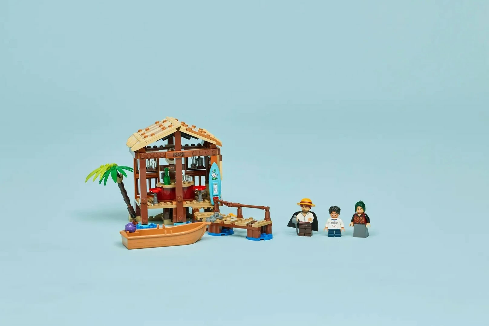 Set LEGO ONE PIECE 75636 Windmill Village Hut, 299 pjesë, me 3 minifigura