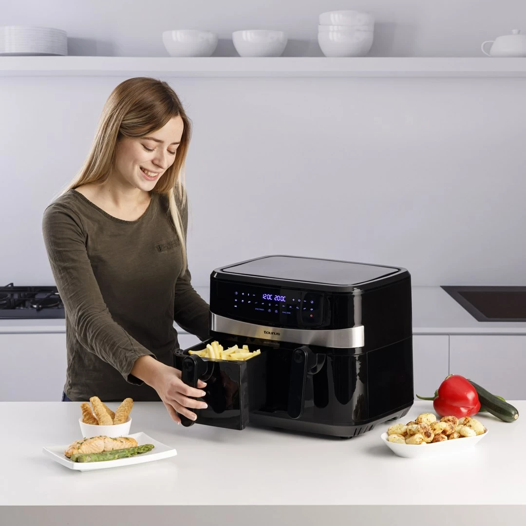 Furrë ajri Taurus Air Fry Digital Duo, 9 L, 2200 W, e zezë