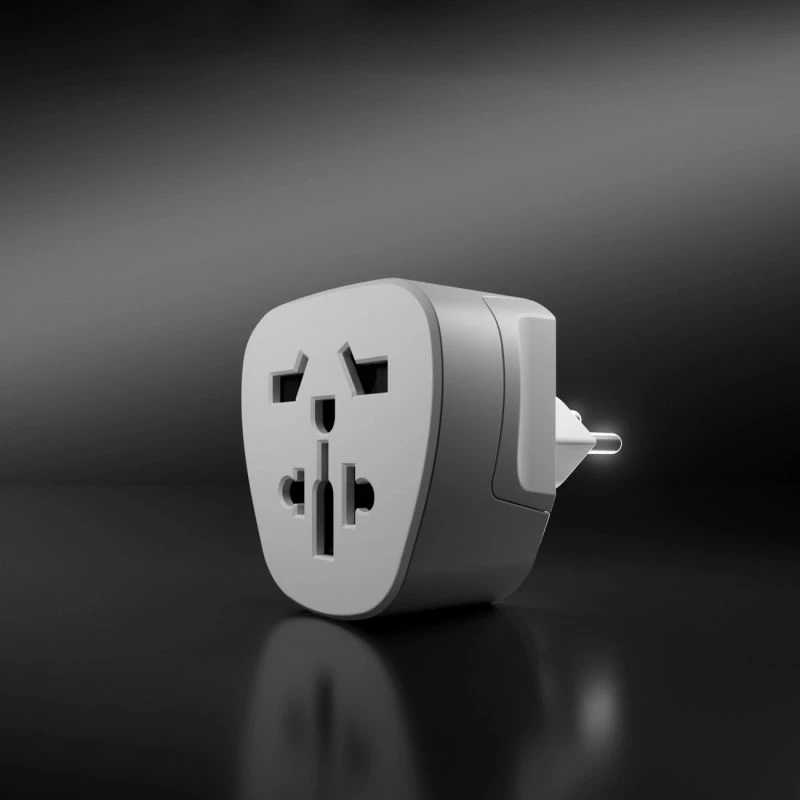 Adapter udhëtimi universal SBS CH, i bardhë