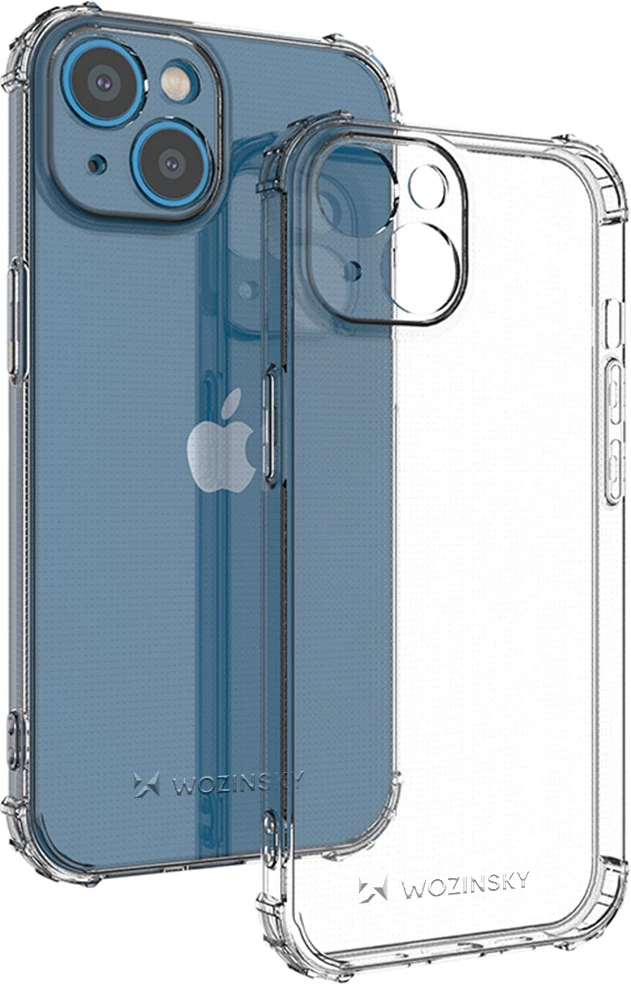 Mbështjellës Wozinsky Anti Shock për iPhone 14 Plus, Transparent