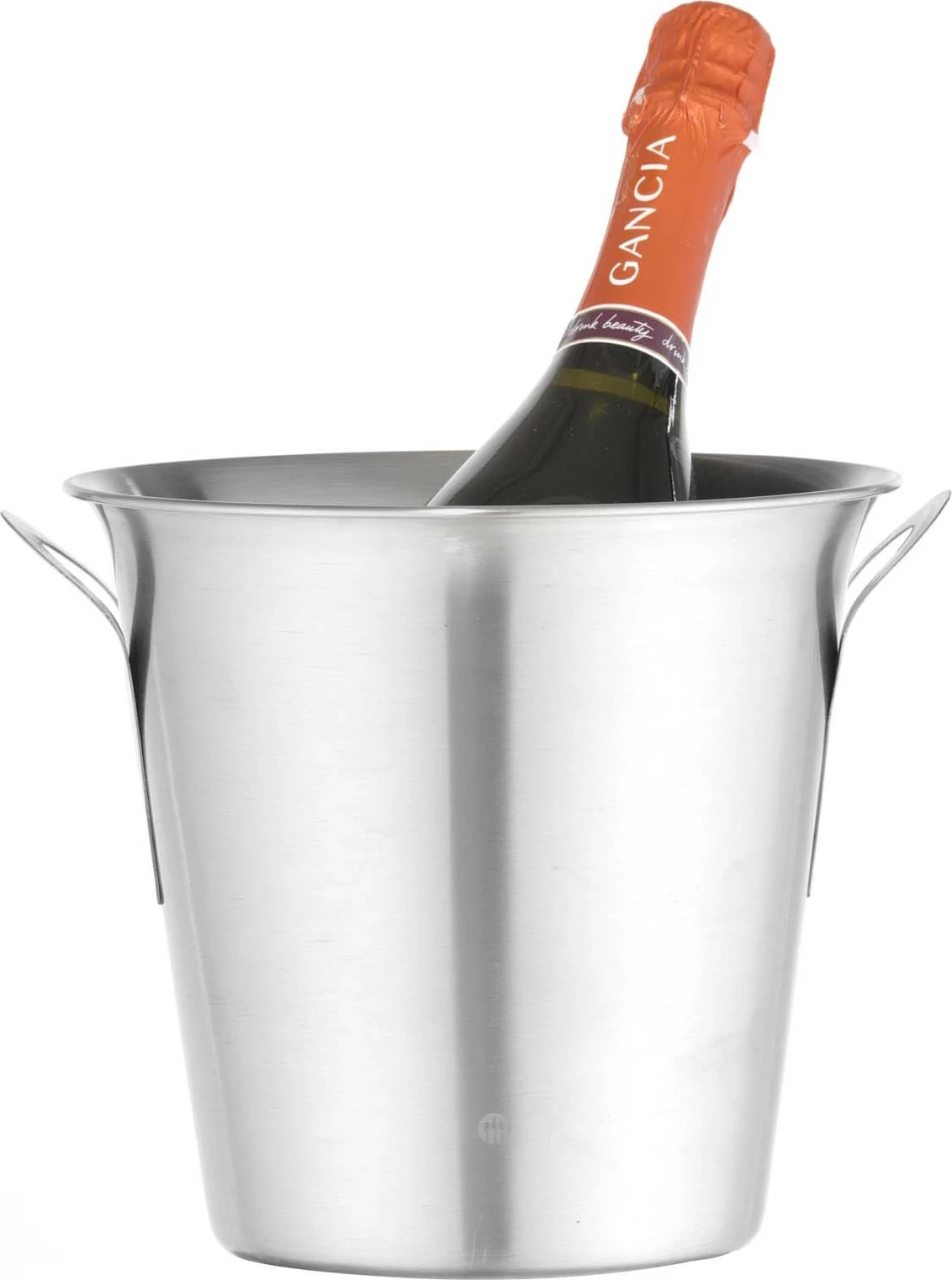 Kovë shampanjeje, Bar Up, 3.5L, inox, ø210 x H210 mm, me doreza, argjendtë