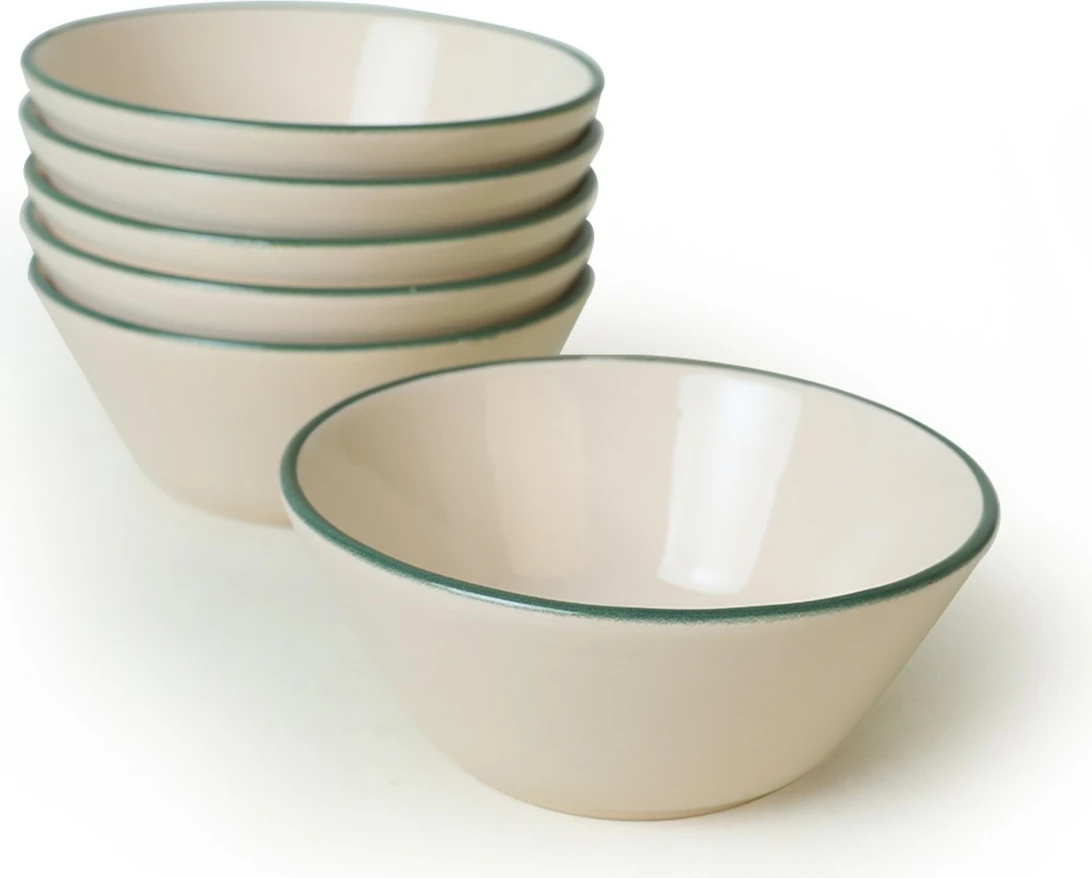 Set tasash (6 copë), Hermia Concept, krem, X0001531800000000000000000