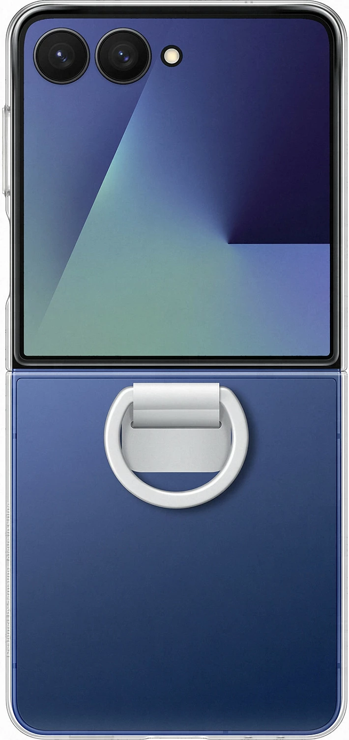 Mbështjellës Samsung Ring Case për Galaxy Flip7, transparent