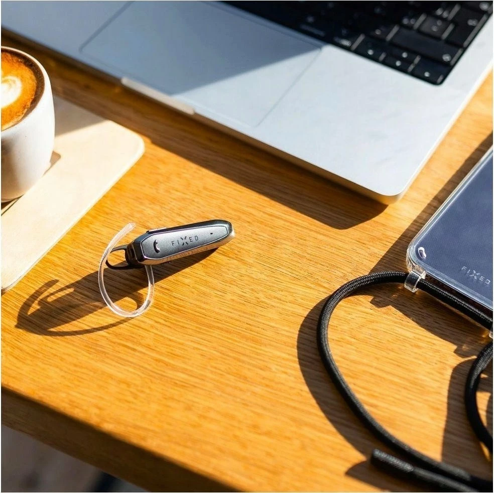 Kufje Bluetooth Fixed Talk, Bluetooth 5.2, bateri deri 33 orë, të zeza