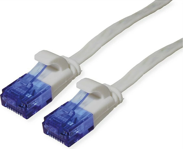 Kabllo rrjeti VALUE Cat6A UTP flat 1.5 m, RJ-45, gri