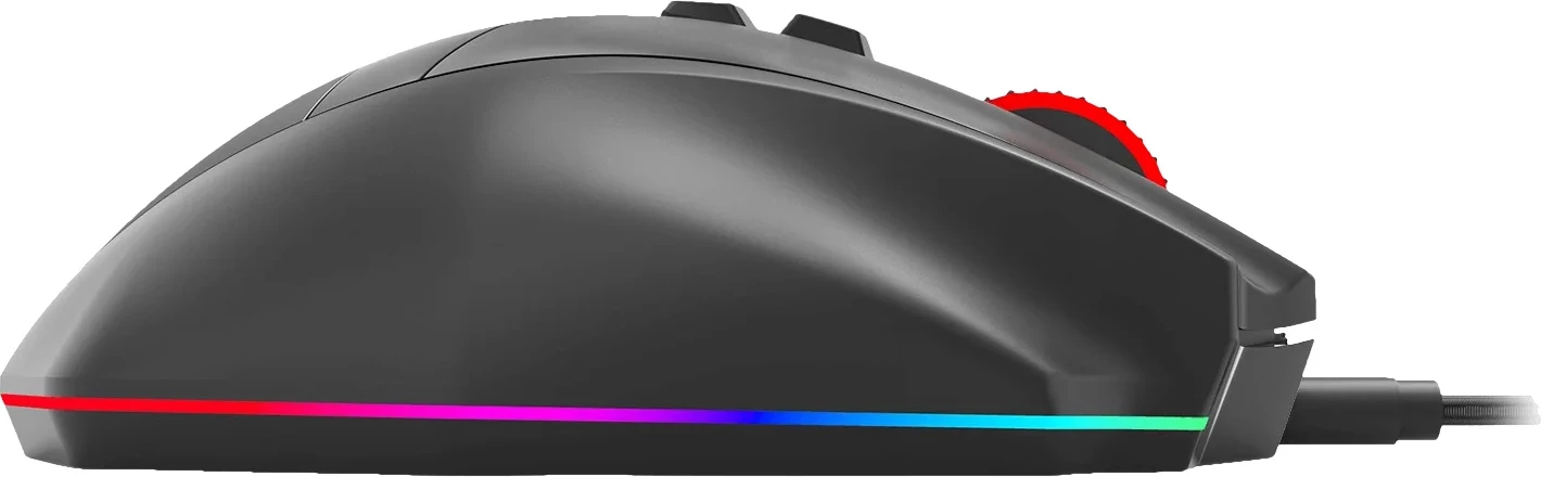 Maus me kabllo Redragon Rind M813-RGB, 16000 DPI, RGB, 7 butona, i zi