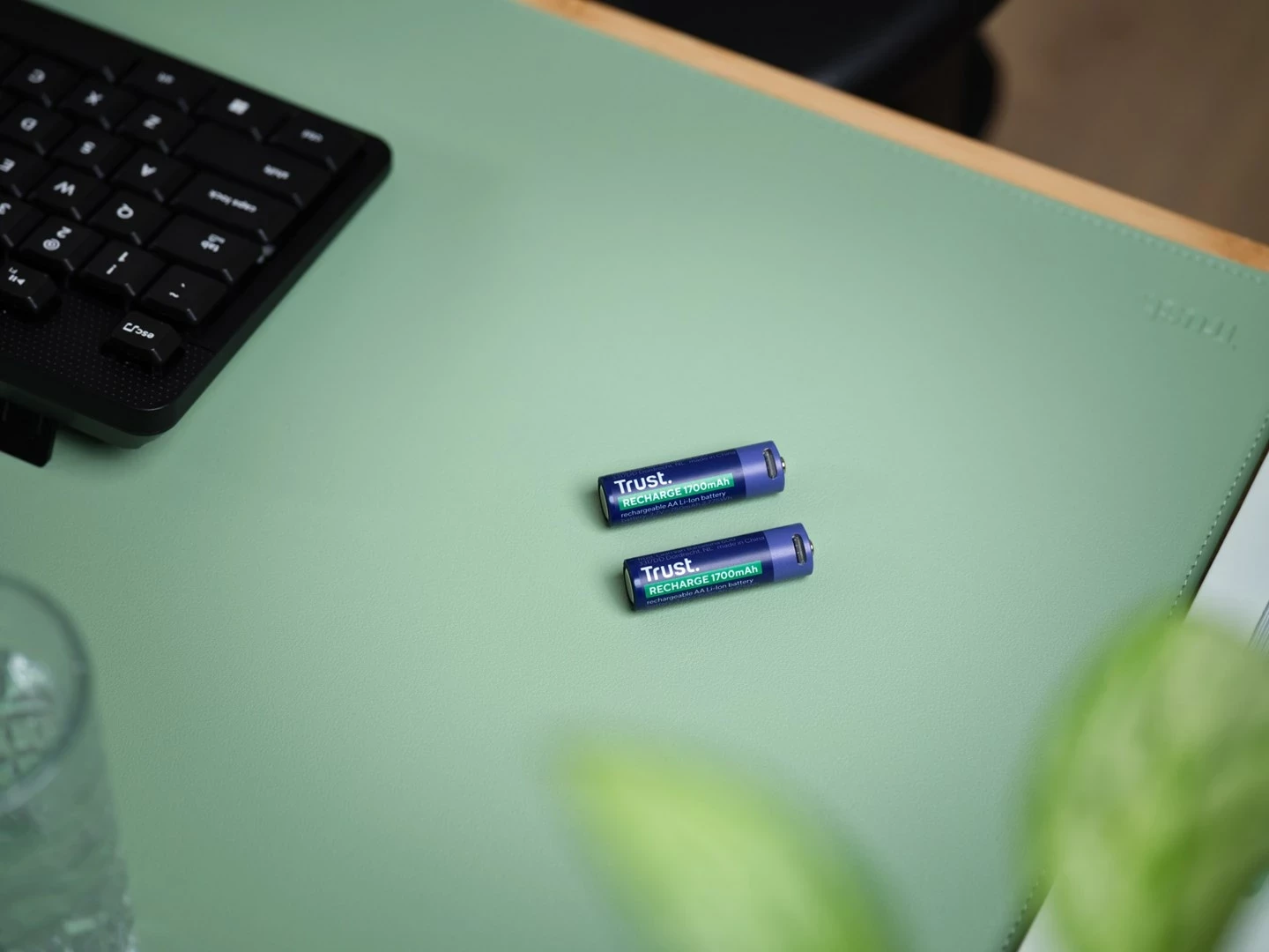 Bateri të rikarikueshme Trust 25584, AA, Blu, 2 copë