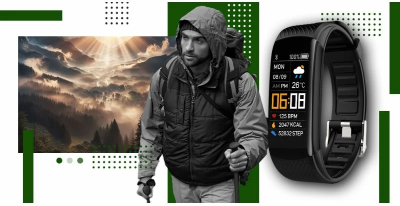 Smartwatch Giewont, e gjelbërt