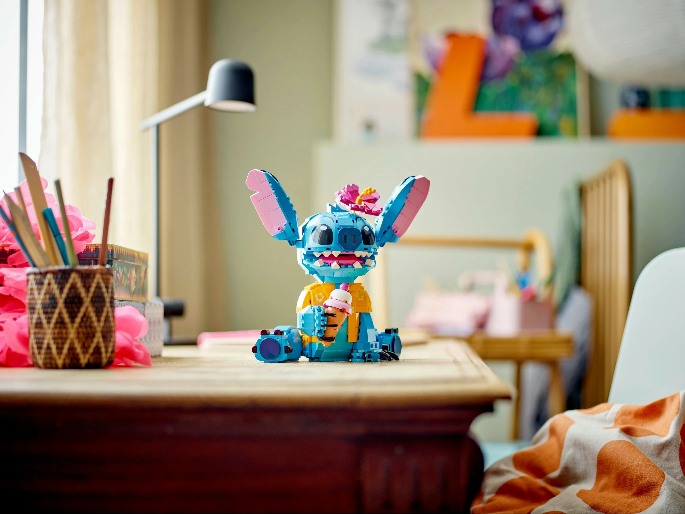 Set ndërtimi LEGO Stitch, 9 vjeç e lart, Plastikë, 730 pjesë, shumëngjyrësh