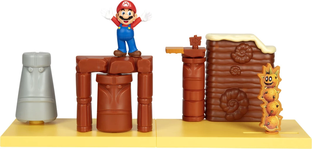 Super Mario - Desert Playset and Mario Figure