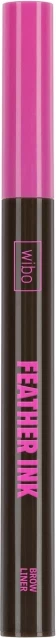 Laps për vetulla Wibo Feather Ink për femra 3 Black Brown, 1 copë