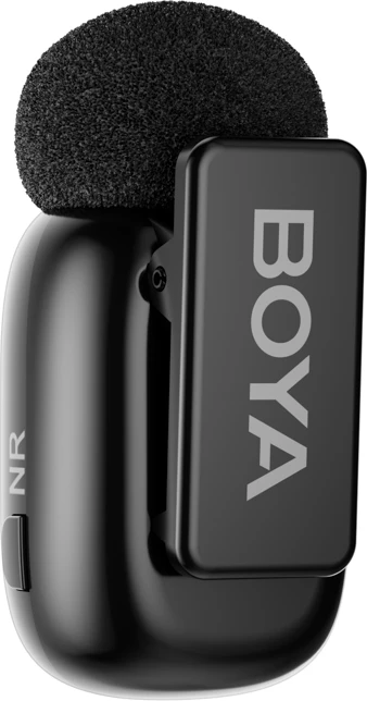 Set mikrofonësh wireless BOYA Mini-14 2.4GHz USB-C, 2 transmiter + receiver + kuti karikimi, i zi