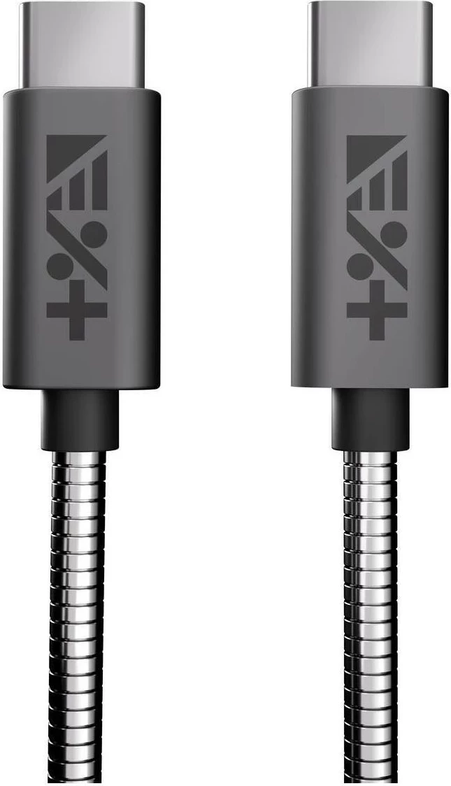 Kabëll NEXT ONE USB-C / USB-C 1.2 m, ngjyrë gri