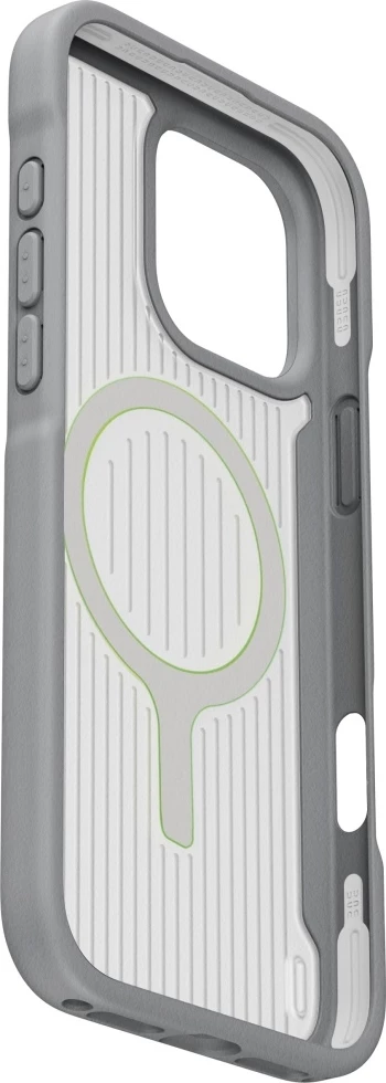 Mbështjellës UNIQ Combat Active Magclick Charging për iPhone 16 Pro Max, Gri