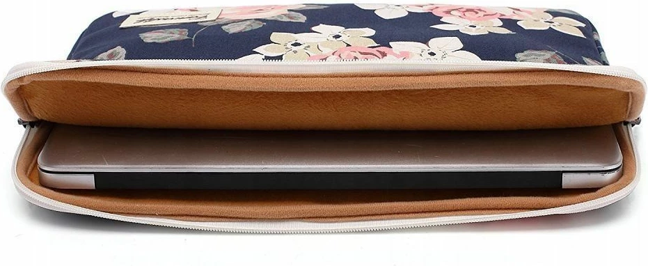 Mbështjellës Canvaslife për laptop 13-14 inç, Blu e bardhë