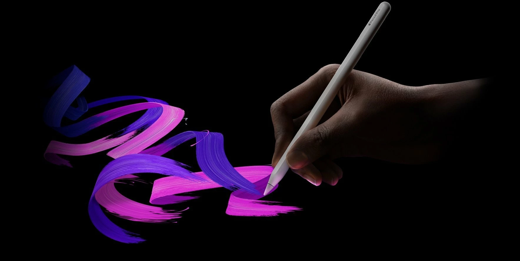 Stilus Apple Pencil Pro MX2D3ZM/A, për iPad Air/Pro, karikim magnetik, Find My, i bardhë