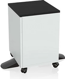 Kabinet nën printer Epson për WF-M5xxx/C5xxx dhe EM/EP-C800, me rrota, bardhë/zi
