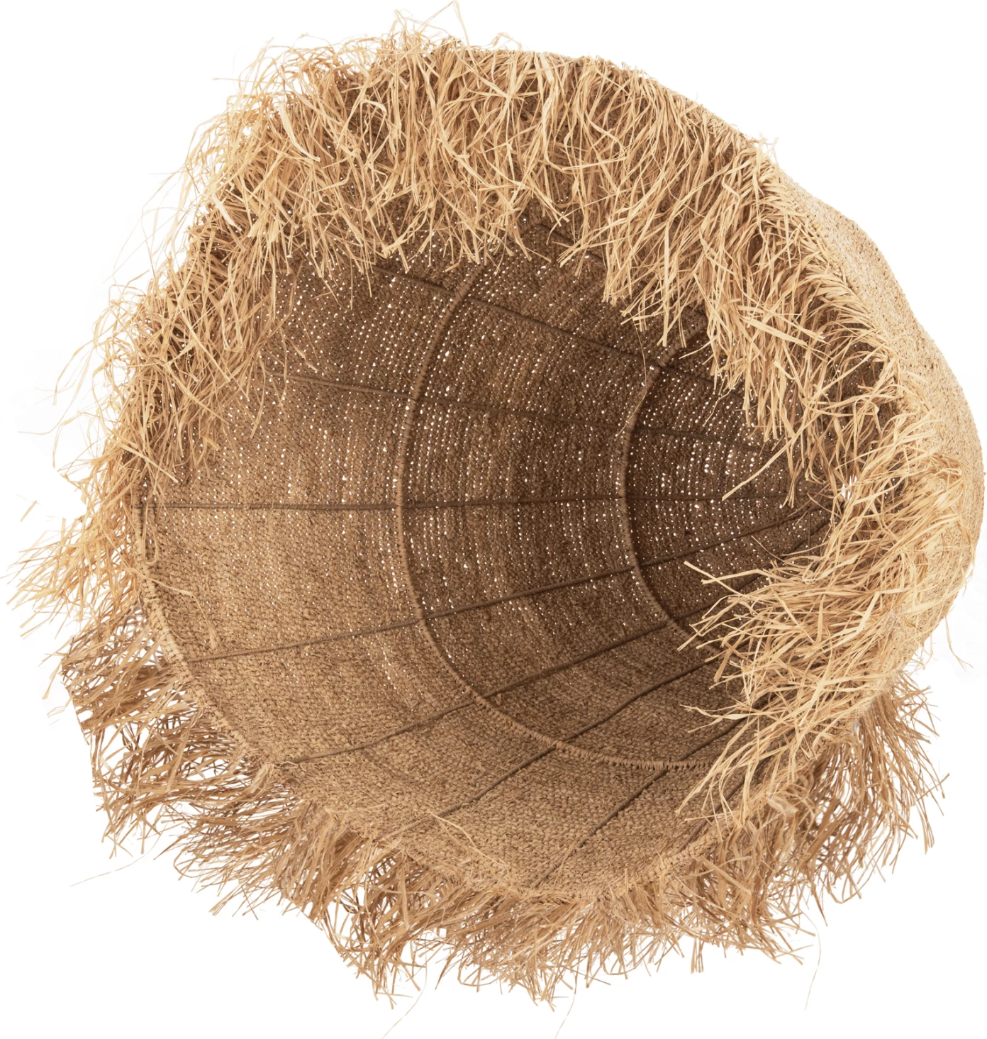 Llambë varëse tavani FH4030 prej ratanit, ngjyrë natyrale, Φ100x100-103H cm