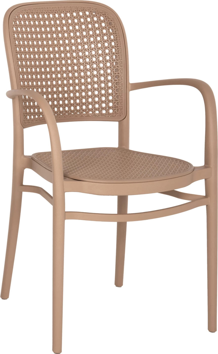 Karrige e uljes polipropileni FLOW FH5938.03 kapuçino 55x53x86H cm