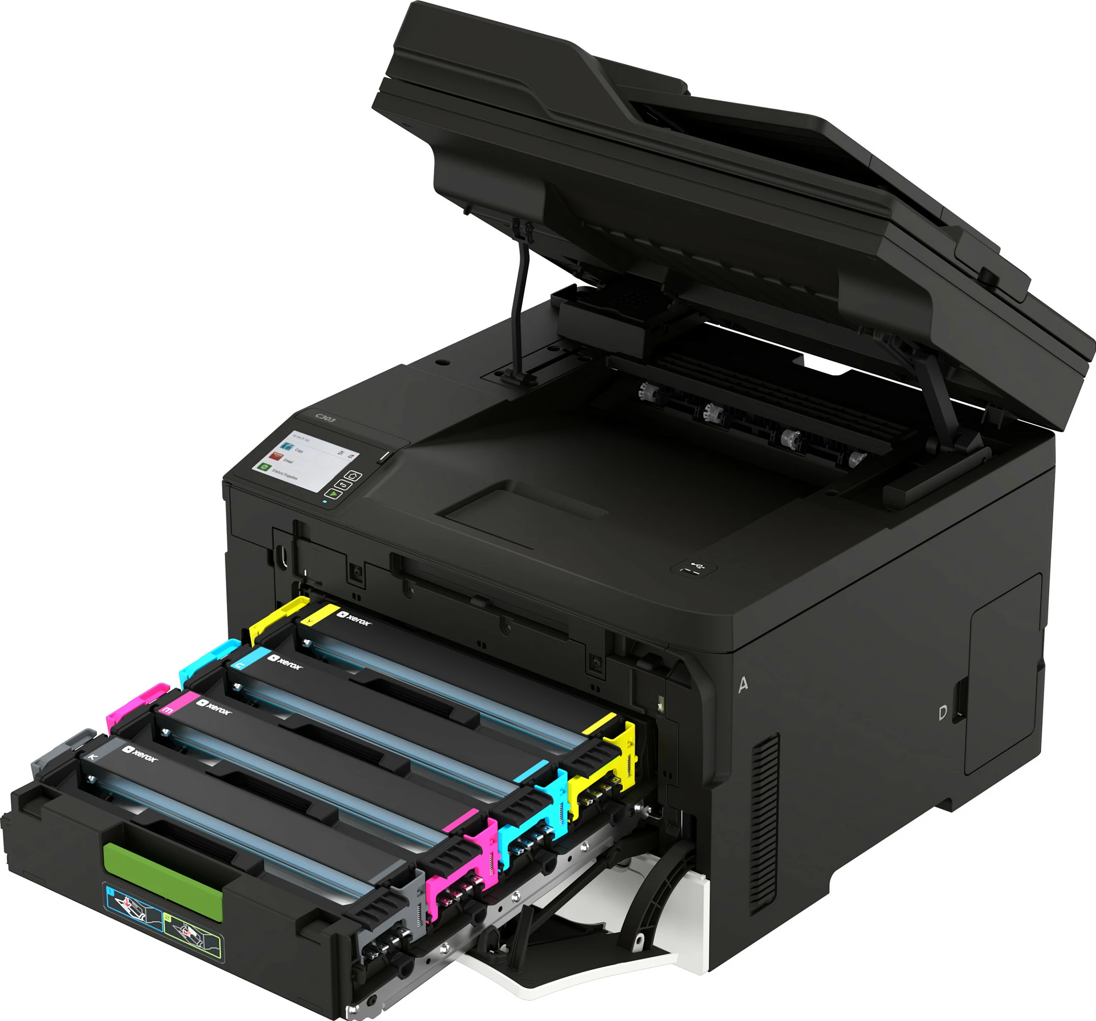 Printer multifunksional Xerox C303, 4n1 laser me ngjyra, A4, 30 faqe/min, bardhë/zi