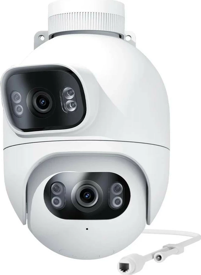 Kamerë monitorimi Imilab EC6 Dual, mikrofon dhe altoparlant i integruar, WiFi dhe Ethernet, e bardhë