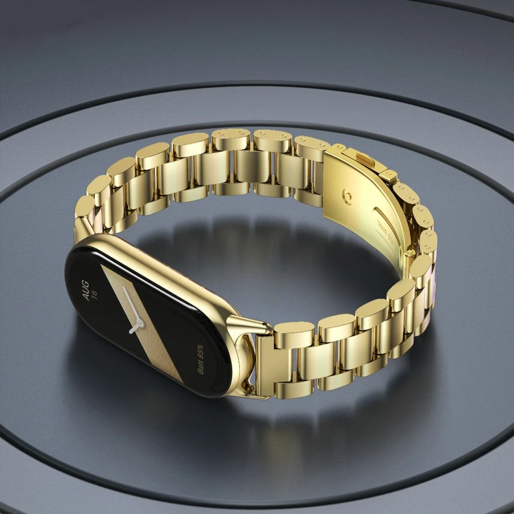 Rrip çeliku Tech-Protect për Xiaomi Smart Band 8 / 8 NFC, i zi