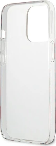 Mbështjellës Guess GUHCP13LHSLEOR për iPhone 13/13 Pro 6.1", hardcase, leopard, kuqe