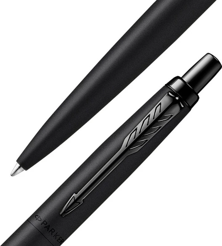Stilograf PARKER Jotter XL, i zi, refill, ngjyrë e kaltër