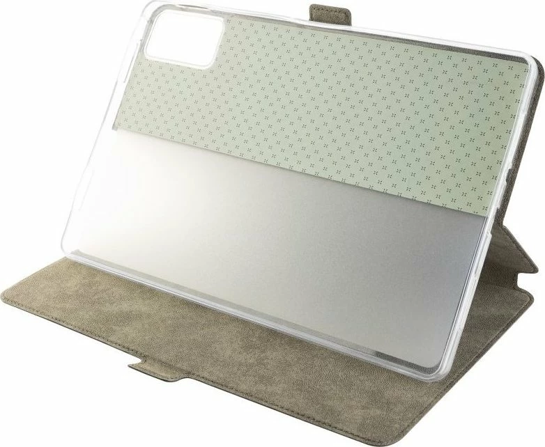 Mbështjellës flip Fixed Topic Tab Stand Case për Xiaomi Redmi Pad SE 11\" me stand, mbyllje magnetike, xhep kartele, 360° mbrojtje, i zi