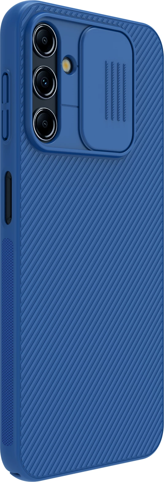 Mbështjellës Nillkin CamShield Case për Samsung Galaxy A14 5G / Galaxy A14, me kapak kamere, Kaltër