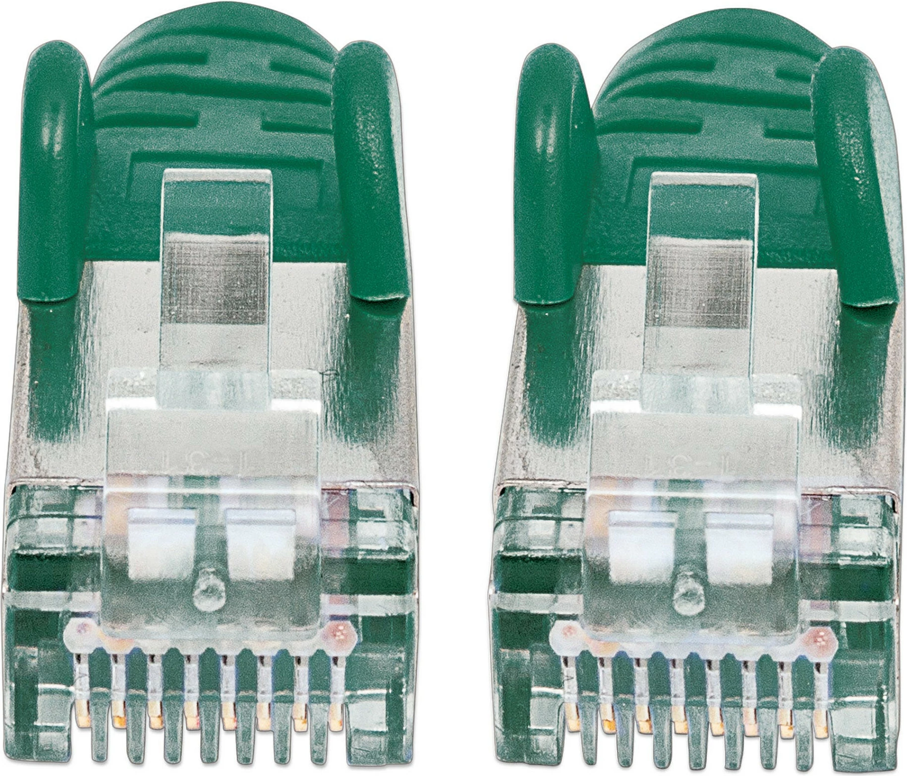 Kabllo rrjeti Intellinet Cat6A 1.5m S/FTP RJ45, 10Gbps, LSZH, e gjelbër