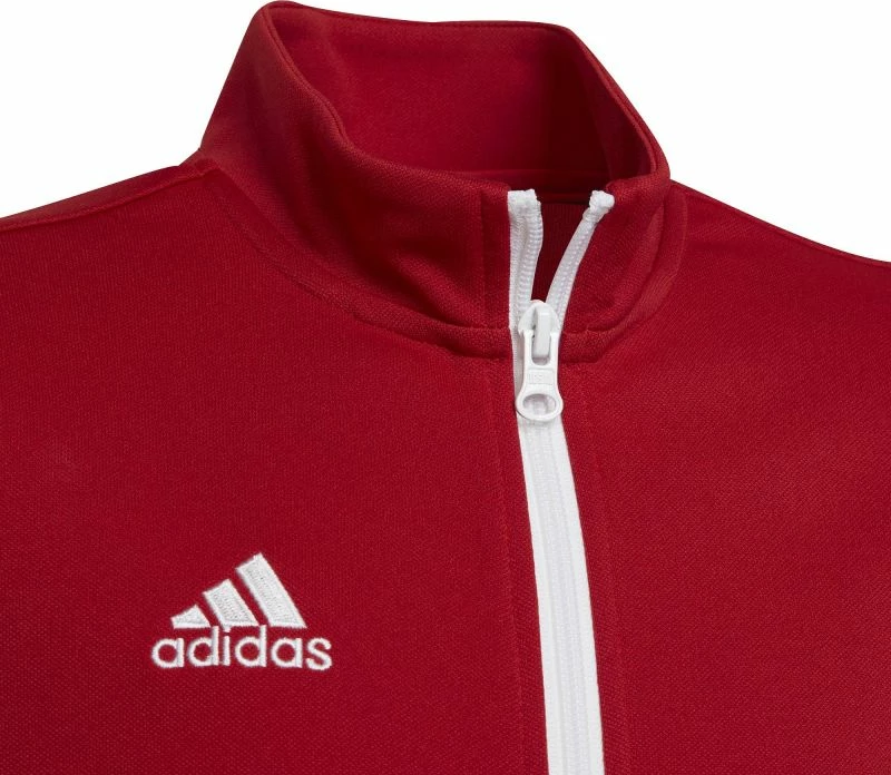 Duks pa kapuç për djem adidas Entrada 22 Track, ngjyrë e kuqe [Madhësia: 176]