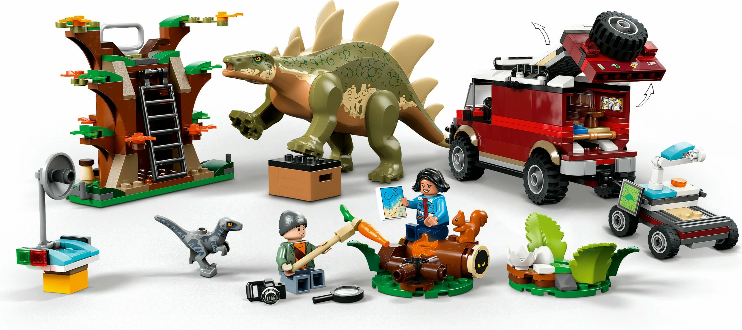 Set ndërtimi LEGO Jurassic World 76965, 420 pjesë, multikolor