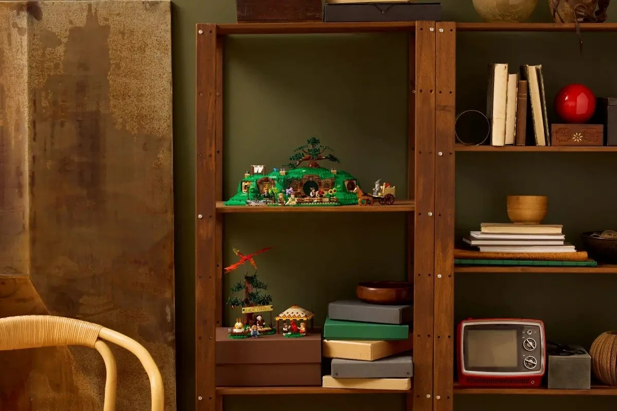 Set LEGO ICONS The Lord of the Rings: Shire 10354, për të rritur, shumëngjyrësh