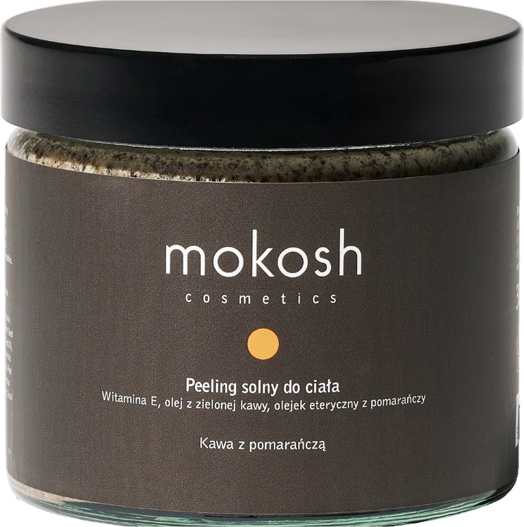 Skrab trupi për femra Mokosh Coffee me portokall 300g