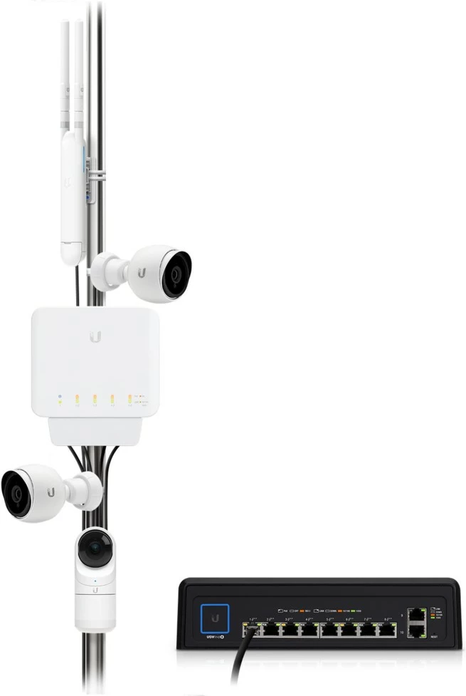 Switch Ubiquiti UniFi USW-FLEX, Managed, L2, Gigabit Ethernet, i bardhë