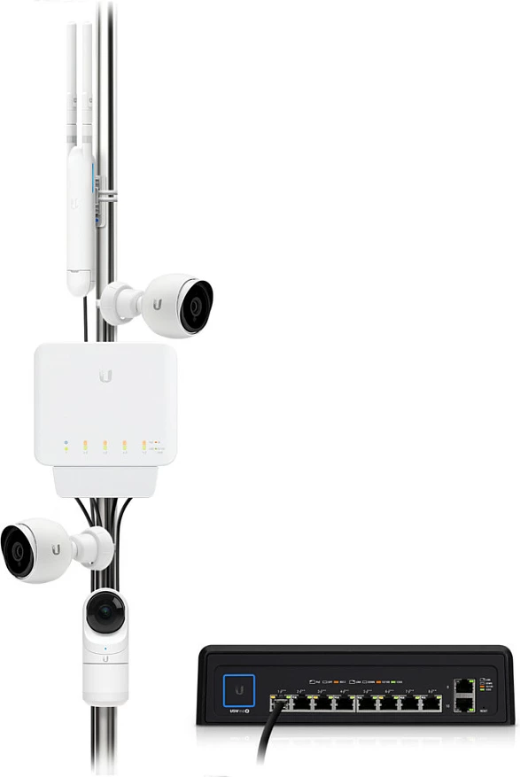 Switch Ubiquiti UniFi USW-FLEX, Managed, L2, Gigabit Ethernet, i bardhë