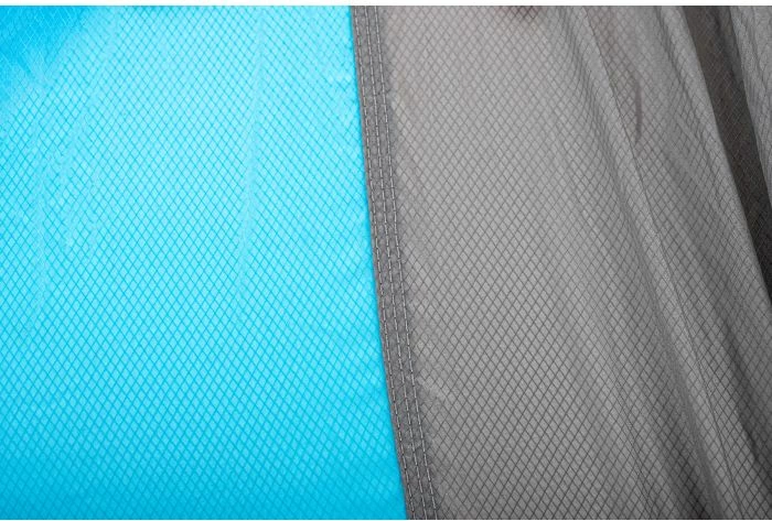 Hamak udhëtimi BRUNNER Belham Double (Ultralite 2) 300x200 cm, max 300 kg, 710 g, kaltër/turkuaz