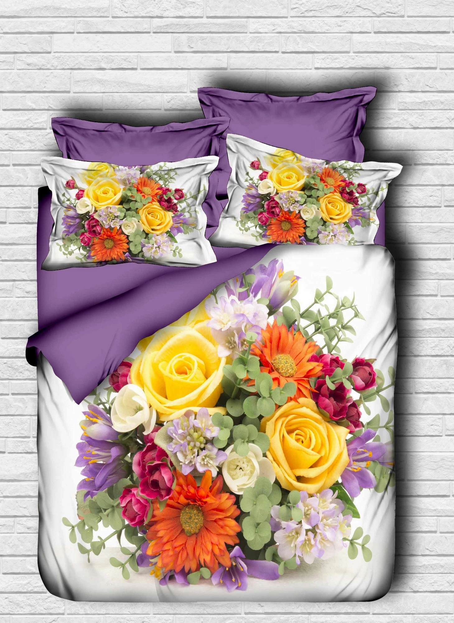 Set mbulesë për jorgan dopio L'essentiel, shumëngjyrësh, 105