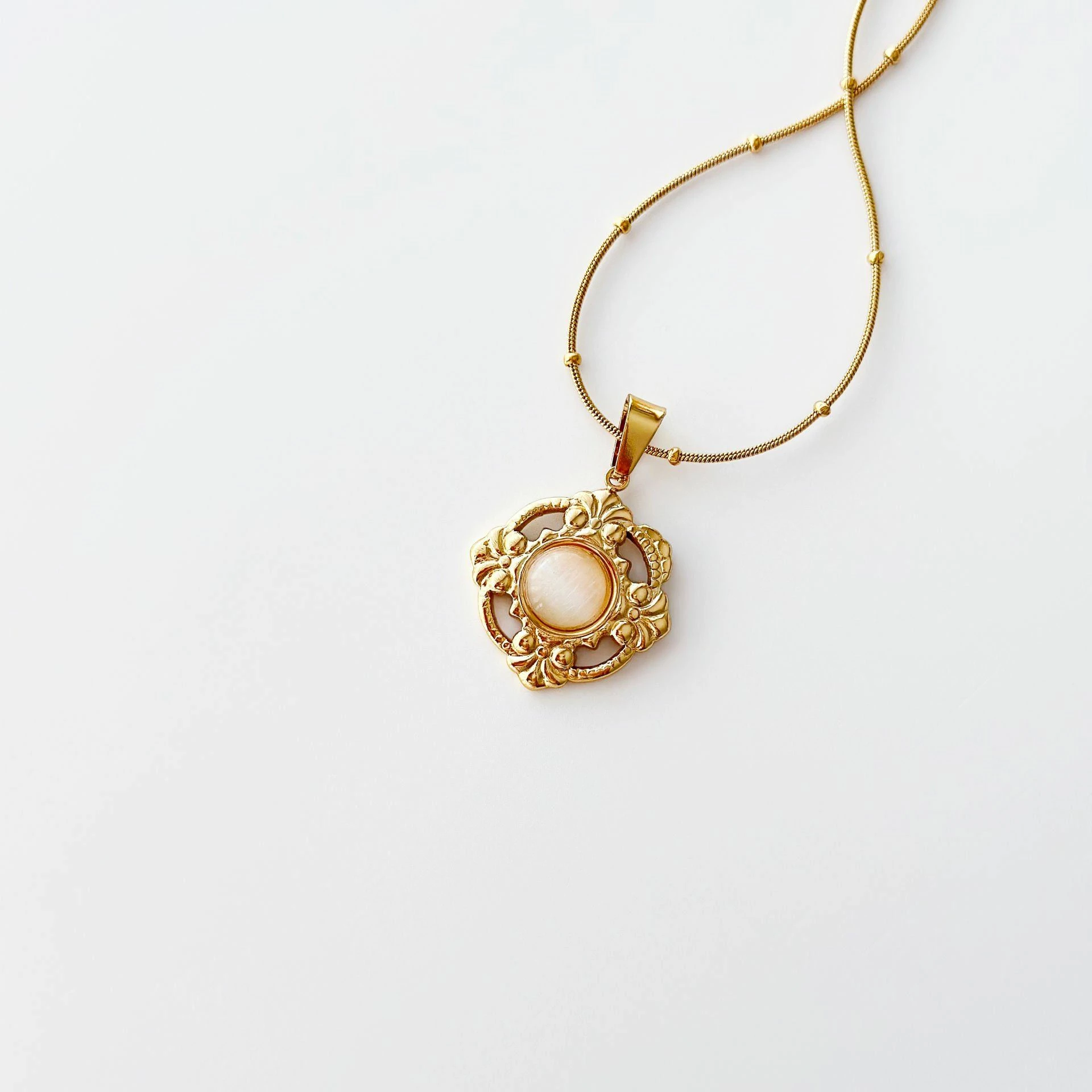 Qafore çeliku Jumeon, Queen Caramel, ngjyrë ari dhe rozë