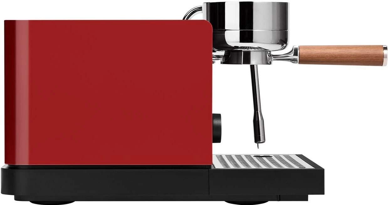 Aparat espresso Fellow Series 1, Wi‑Fi, ekran LCD, për kafe të bluar, i kuq