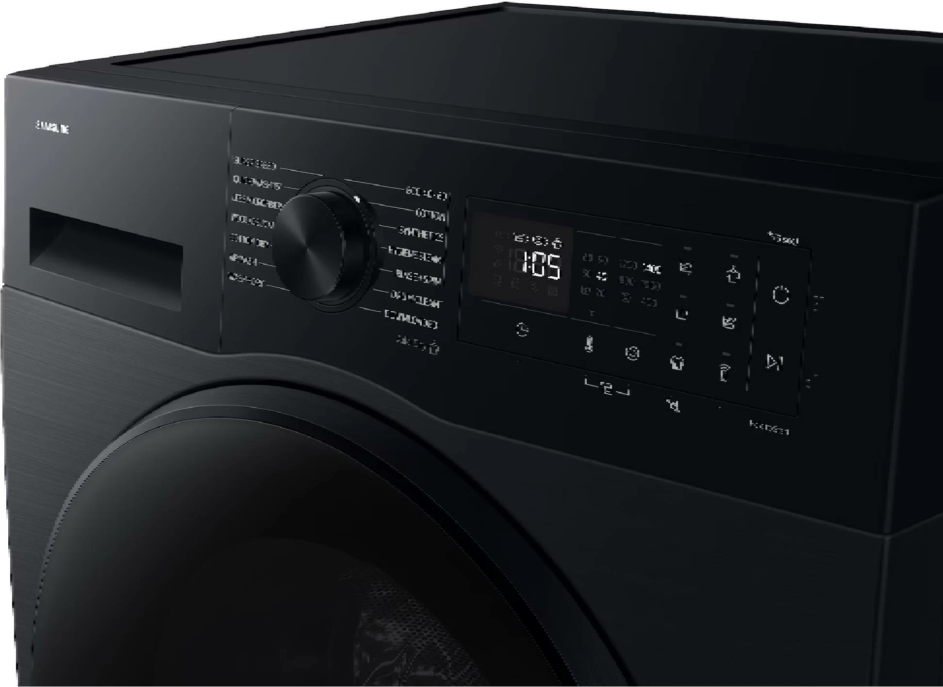 Lavatriçe-tharëse Samsung WD90DG5G34BBLE 9/5 kg 1400 rpm klasa energjie A/E Wi‑Fi e zezë