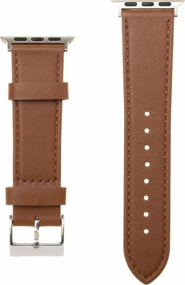 Rrip lëkure për Smartwatch Fixed Leather Strap FIXLST-434-BRW, 42/44/45/49mm, kafe