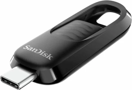 USB memorie SanDisk Ultra Slider SDCZ480-256G-G46 256GB USB-C 3.2 Gen 1 e zezë
