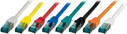 Kabllo rrjeti EFB Elektronik RJ45 Patch Cat6A S/FTP, 10 m, LSZH, vjollcë