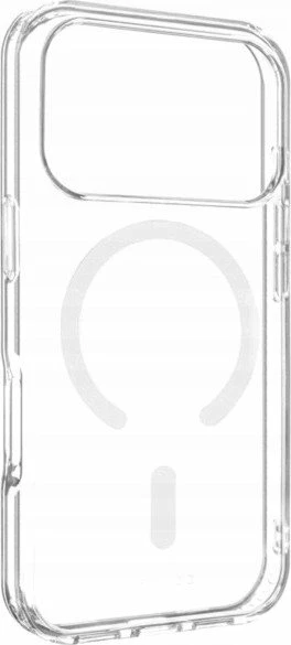 Mbështjellës Fixed MagPure për Apple iPhone 17 Pro, TPU/PC, Transparent